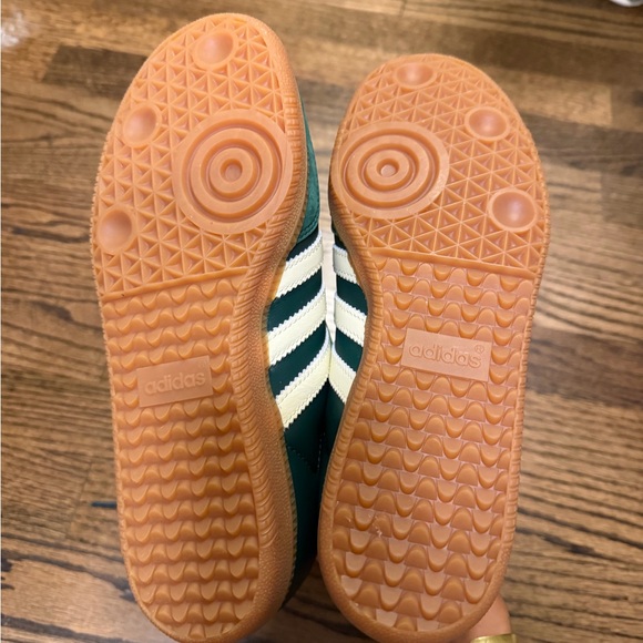 Adidas Samba OG Green and Cream Sneakers - Picture 6 of 6